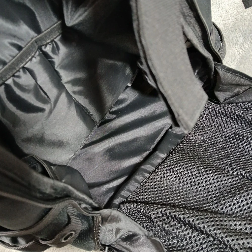 Dude Dad Tactical Diaper Bag Backpack Mens Black Canvas Utility Travel